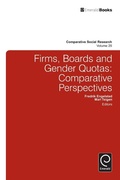 Cover: Firms, Boards and Gender Quotas - Emerald Publishing Limited