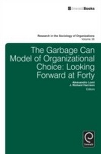 Enlarge image Cover: Garbage Can Model of Organizational Choice - Emerald Publishing Limited