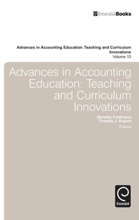 Enlarge image Cover: Advances in Accounting Education - Emerald Group Publishing Limited