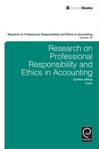 Enlarge image Cover: Research on Professional Responsibility and Ethics in Accounting - Emerald Publishing Limited