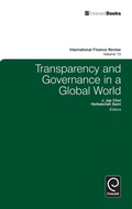 Cover: Transparency in Information and Governance - Emerald Group Publishing Limited