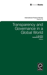 Enlarge image Cover: Transparency in Information and Governance - Emerald Group Publishing Limited