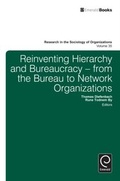 Cover: Reinventing Hierarchy and Bureaucracy - Emerald Publishing Limited
