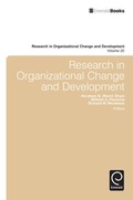 Cover: Research in Organizational Change and Development - Emerald Publishing Limited