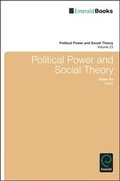 Cover: Political Power and Social Theory - Emerald Publishing Limited