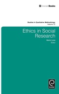 Cover: Ethics in Social Research - Emerald Group Publishing Limited