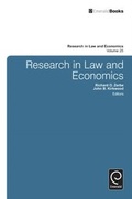 Cover: Research in Law and Economics - Emerald Publishing Limited