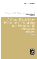 Cover: A Cross- Disciplinary Primer on the Meaning of Principles of Innovation - Emerald Group Publishing Limited
