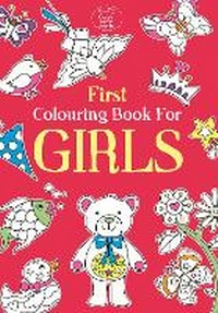 Enlarge image Cover: First Colouring Book For Girls - Buster Books