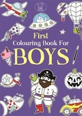 Cover: First Colouring Book For Boys - Buster Books