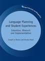 Cover: Language Planning and Student Experiences - Multilingual Matters