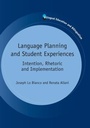 Cover: Language Planning and Student Experiences - Multilingual Matters