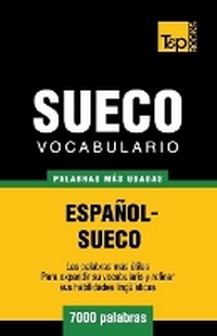 Abbildung von: Vocabulario espa?ol-sueco - 7000 palabras m?s usadas - T&p Books