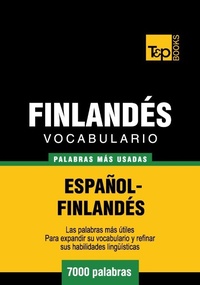 Abbildung von: Vocabulario español-finlandés - 7000 palabras más usadas - T&p Books