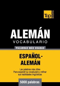 Abbildung von: Vocabulario español-alemán - 5000 palabras más usadas - T&p Books