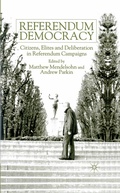 Cover: Referendum Democracy - Palgrave Macmillan