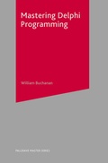 Cover: Mastering Delphi Programming - Red Globe Press