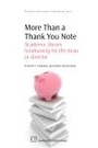 Cover: More Than a Thank You Note - Chandos Publishing (Oxford) Ltd