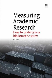 Abbildung von: Measuring Academic Research - Chandos Publishing (Oxford) Ltd