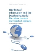 Cover: Freedom of Information and the Developing World - Chandos Publishing (Oxford) Ltd