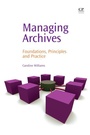 Cover: Managing Archives - Chandos Publishing (Oxford) Ltd