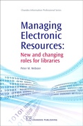 Cover: Managing Electronic Resources - Chandos Publishing (Oxford) Ltd