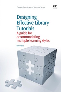Enlarge image Cover: Designing Effective Library Tutorials - Chandos Publishing