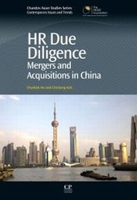 Enlarge image Cover: HR Due Diligence - Chandos Publishing (Oxford) Ltd