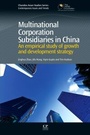 Cover: Multinational Corporation Subsidiaries in China - Chandos Publishing (Oxford) Ltd