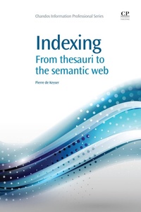 Enlarge image Cover: Indexing - Chandos Publishing (Oxford) Ltd