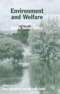 Enlarge image Cover: Environment and Welfare - Palgrave Macmillan