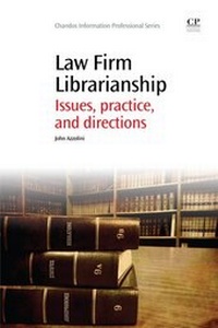 Abbildung von: Law Firm Librarianship - Chandos Publishing