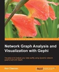 Cover: Network Graph Analysis and Visualization with Gephi - Packt Publishing