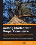 Cover: Getting Started with Drupal Commerce - Packt Publishing
