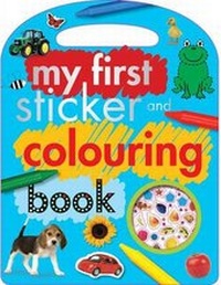 Enlarge image Cover: My First Sticker and Colouring Book - Make Believe Ideas