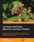 Cover: Learning scikit-learn: Machine Learning in Python - Packt Publishing