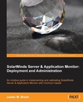 Cover: Solarwinds Server & Application Monitor - Packt Publishing