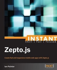Enlarge image Cover: Instant Zepto.js - Packt Publishing