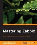 Cover: Mastering Zabbix - Packt Publishing