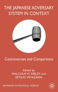 Cover: The Japanese Adversary System in Context - Palgrave Macmillan
