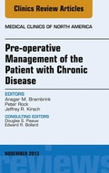 Cover: Pre-Operative Management of the Patient with Chronic Disease, An Issue of Medical Clinics - Elsevier