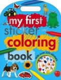 Cover: My First Sticker and Colouring Book (Newsprint) - Make Believe Ideas