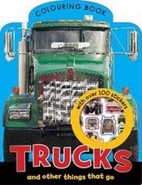 Enlarge image Cover: Trucks Colouring Book - Make Believe Ideas