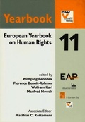 Cover: European Yearbook on Human Rights 11 - Intersentia Ltd