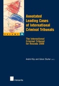 Cover: Annotated Leading Cases of International Criminal Tribunals - Intersentia Ltd