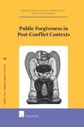 Cover: Public Forgiveness in Post-Conflict Contexts - Intersentia Ltd