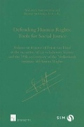 Cover: Defending Human Rights: Tools for Social Justice - Intersentia Ltd