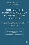 Cover: Roots of the Italian School of Economics and Finance - Palgrave Macmillan