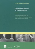 Abbildung von: Truth and Efficiency in Civil Litigation - Intersentia Ltd