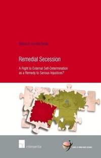 Enlarge image Cover: Remedial Secession - Intersentia Ltd